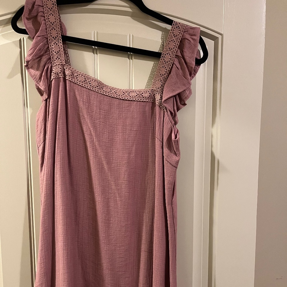 Lulus mauve mini dress